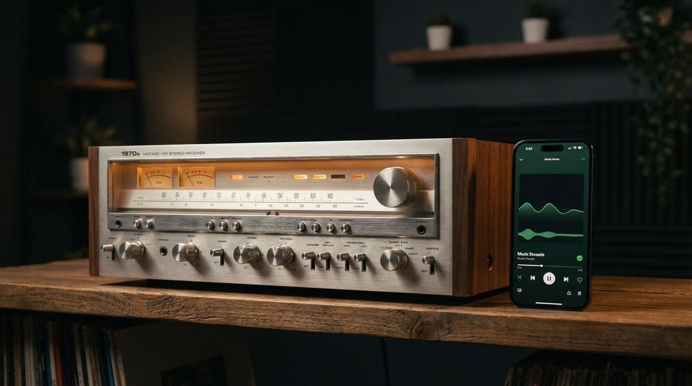 How to Connect Spotify to a Vintage Stereo System (2026 Guide) - Auris, Inc