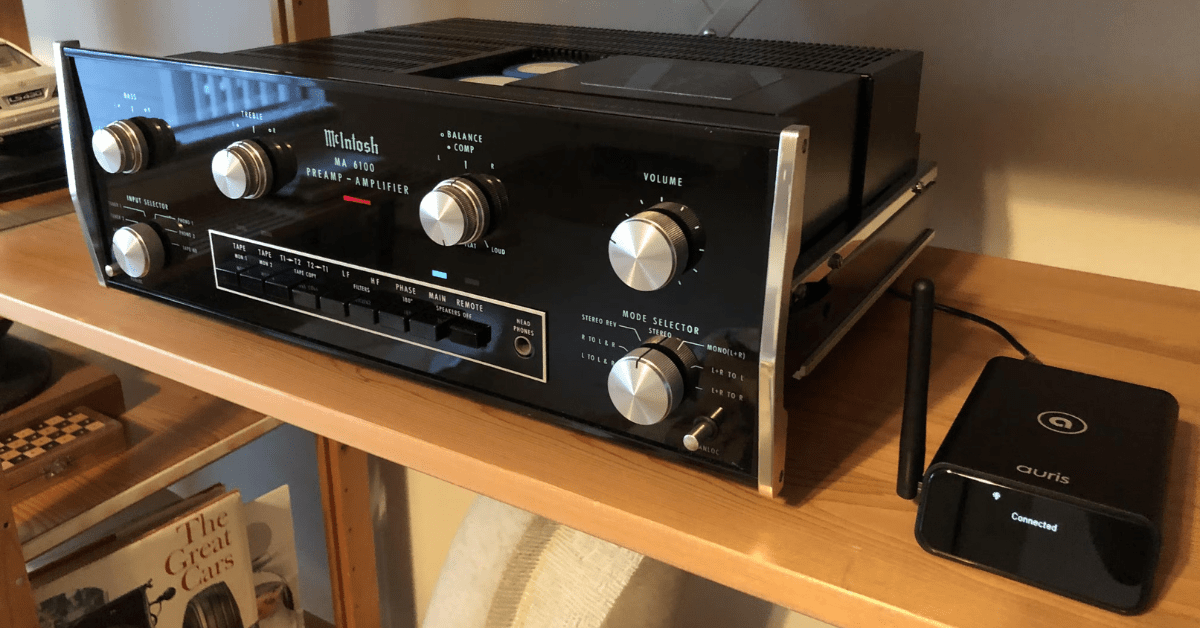 How to Stream High-Resolution Music from Your Phone to a Vintage Receiver with a Stable Bluetooth Signal - Auris, Inc
